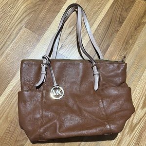 Michael Kors soft leather handbag
